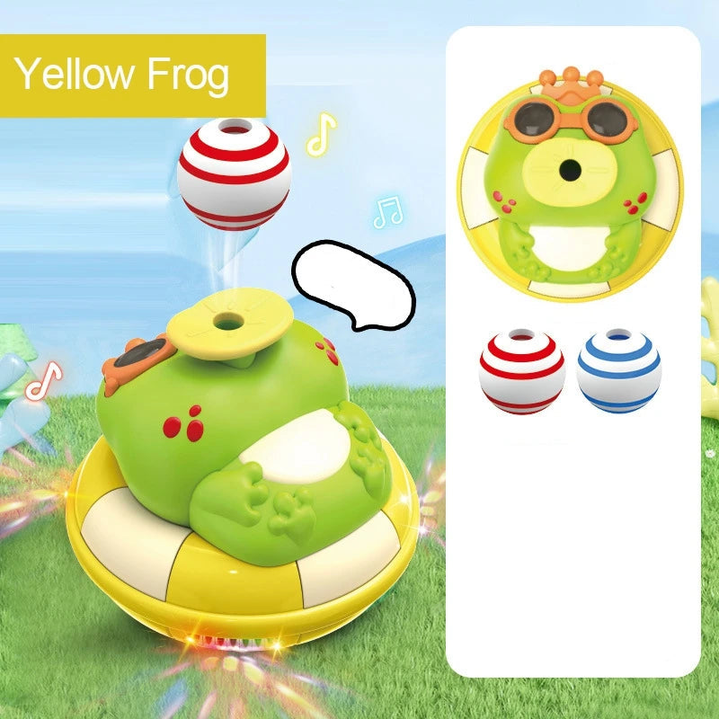 Interactive Floating Animal Ball – Musical LED Obstacle-Avoiding Educational Toy for Kids - Kid Zone