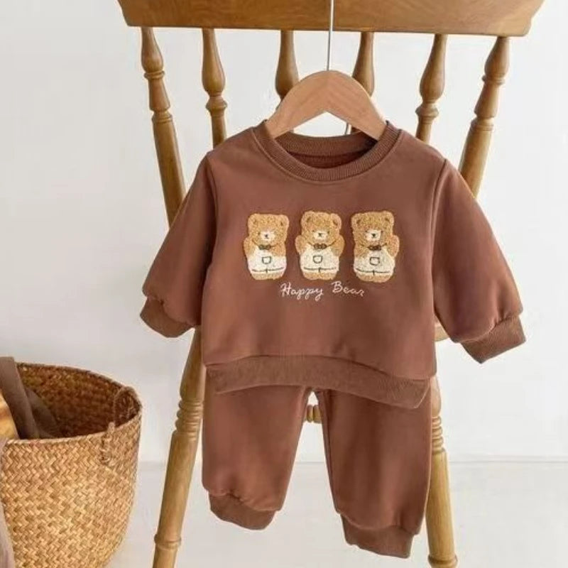 Boy Baby Clothes – Soft Cotton Cartoon Outfit for Kids - Kid Zone