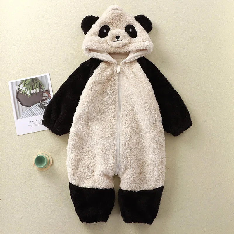 Cute Newborn Clothes – Cozy Panda Baby Bodysuit “Cozy Bear” - Kid Zone