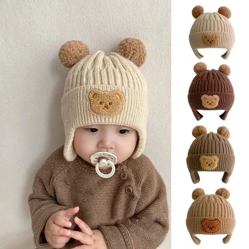 Warm Winter Knitted Baby Hat – Soft & Cozy Unisex Accessory - Kid Zone