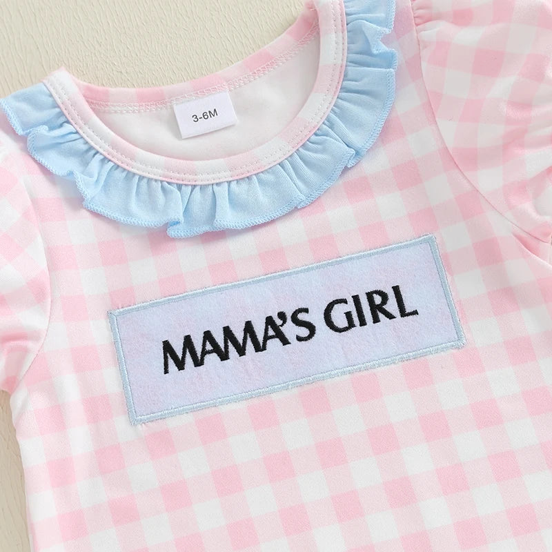 Summer Baby Girl Outfit with Matching Headband – Cute Baby Girl Clothes - Kid Zone