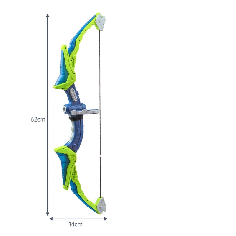LED Archery Set for Kids – Safe Bow & Suction Arrows Skill-Building Toy (Ages 3–12) - Kid Zone
