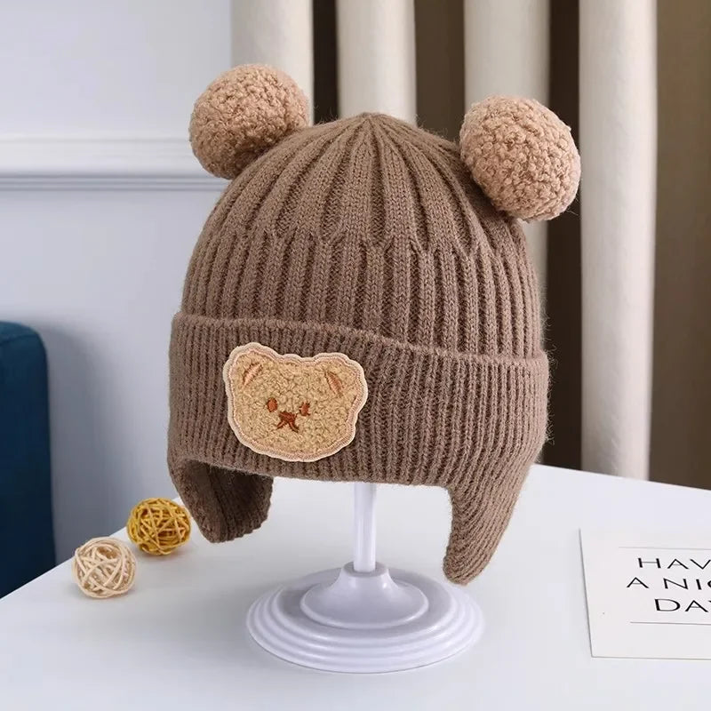 Warm Winter Knitted Baby Hat – Soft & Cozy Unisex Accessory - Kid Zone