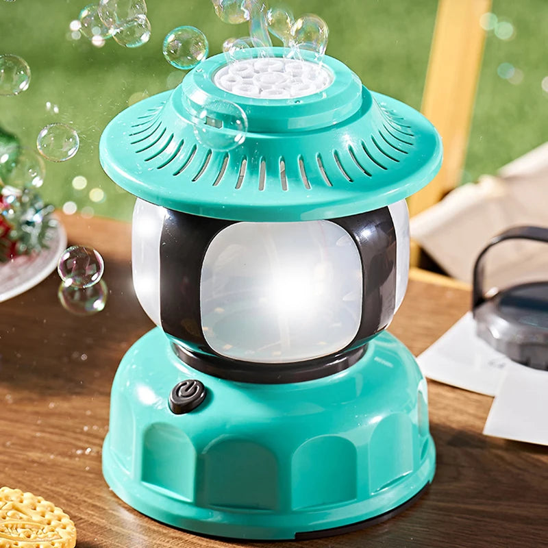 Automatic LED Bubble Machine – Cartoon Bubble Blower for Kids - Kid Zone