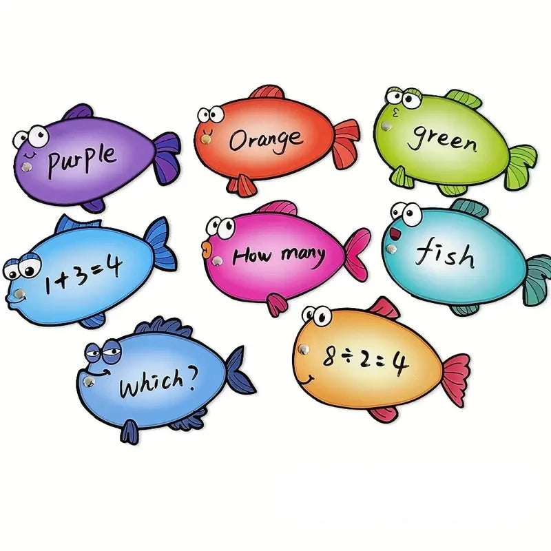 Montessori Magnetic Fishing Learning Game – Educational Sight Word & Letter Activity for Kids - Kid Zone