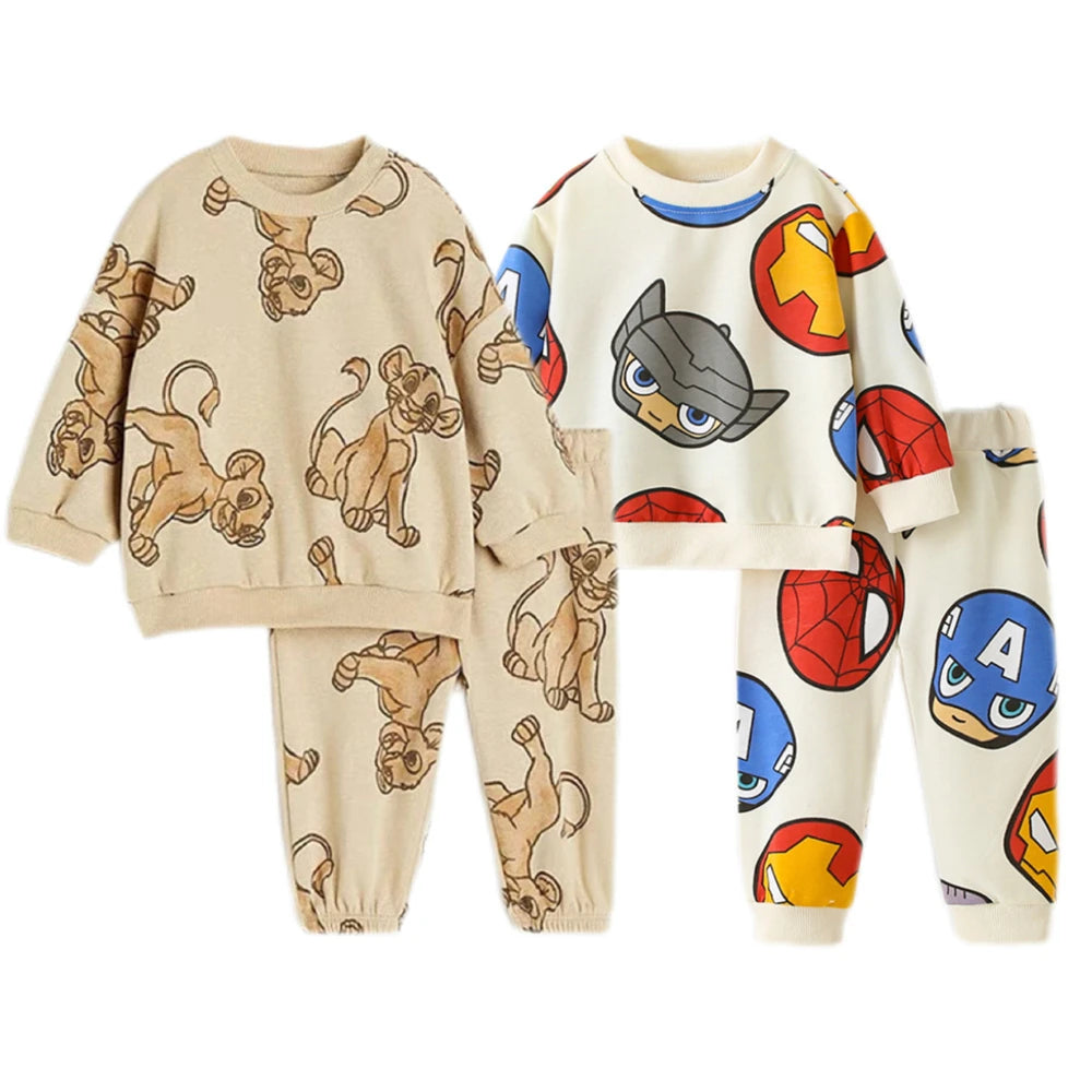 Trendy Baby Boy Clothes – 2025 Full-Print Kids Outfit by MINISO - Kid Zone