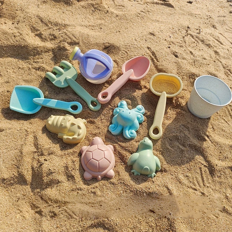 11-Piece Beach Sand Toy Set with Large Mesh Bag – Perfect for Outdoor Fun - Kid Zone