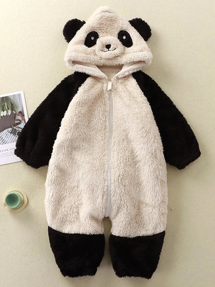 Cute Newborn Clothes – Cozy Panda Baby Bodysuit “Cozy Bear” - Kid Zone
