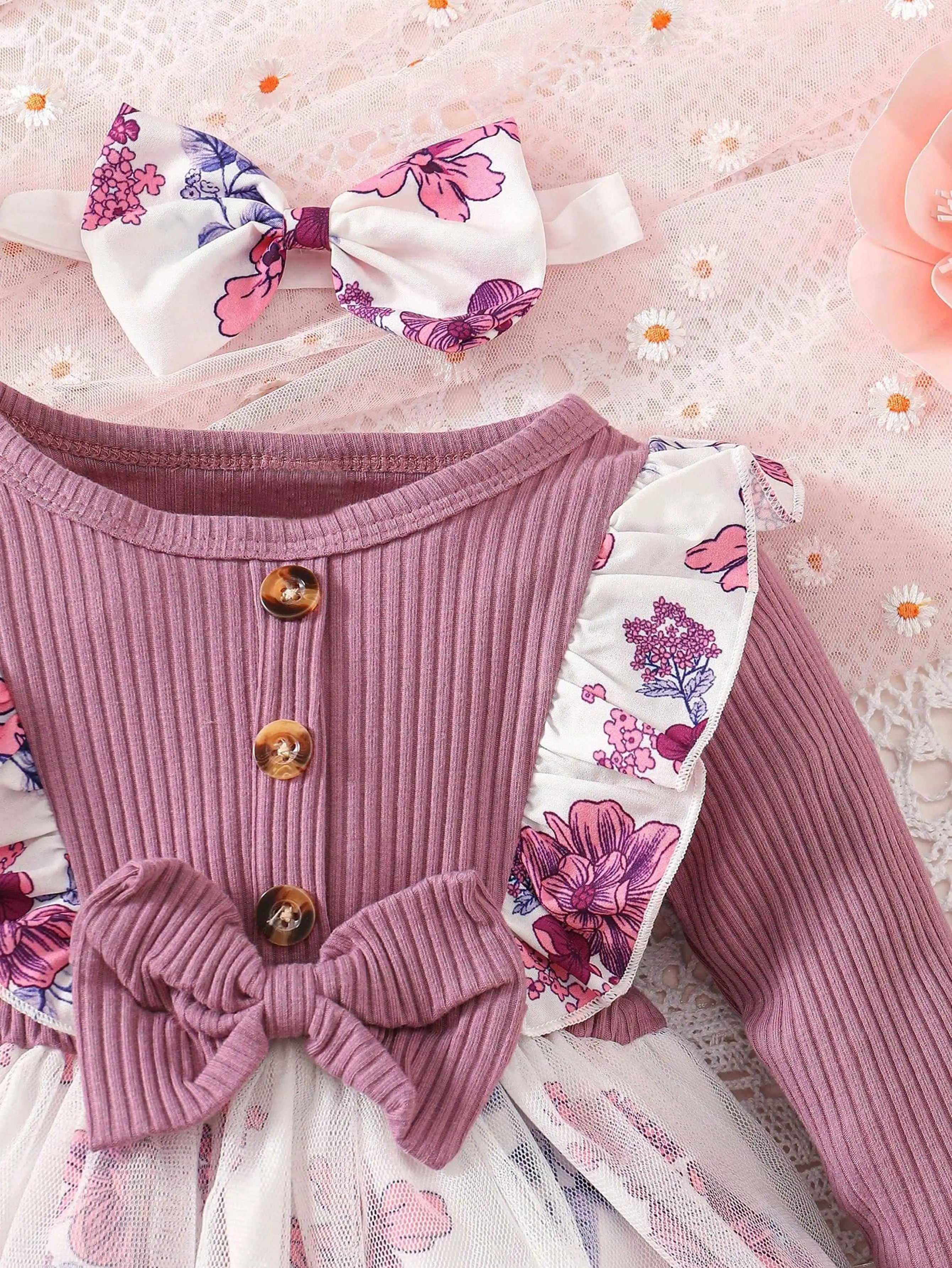 Baby Girl Clothes Boutique – Fall Embroidered Romper - Kid Zone