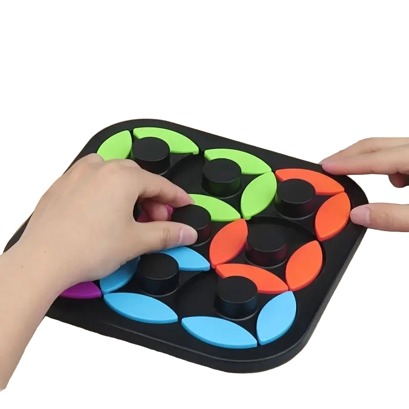 Rotating Leaf Puzzle – Colorful Logic Challenge Game for Kids - Kid Zone