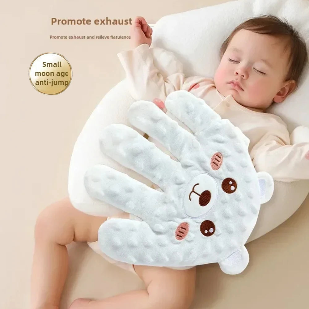 Hand-Shaped Baby Comfort Pillow – Soft U-Shaped Support Cushion for Safe & Cozy Sleep - Kid Zone