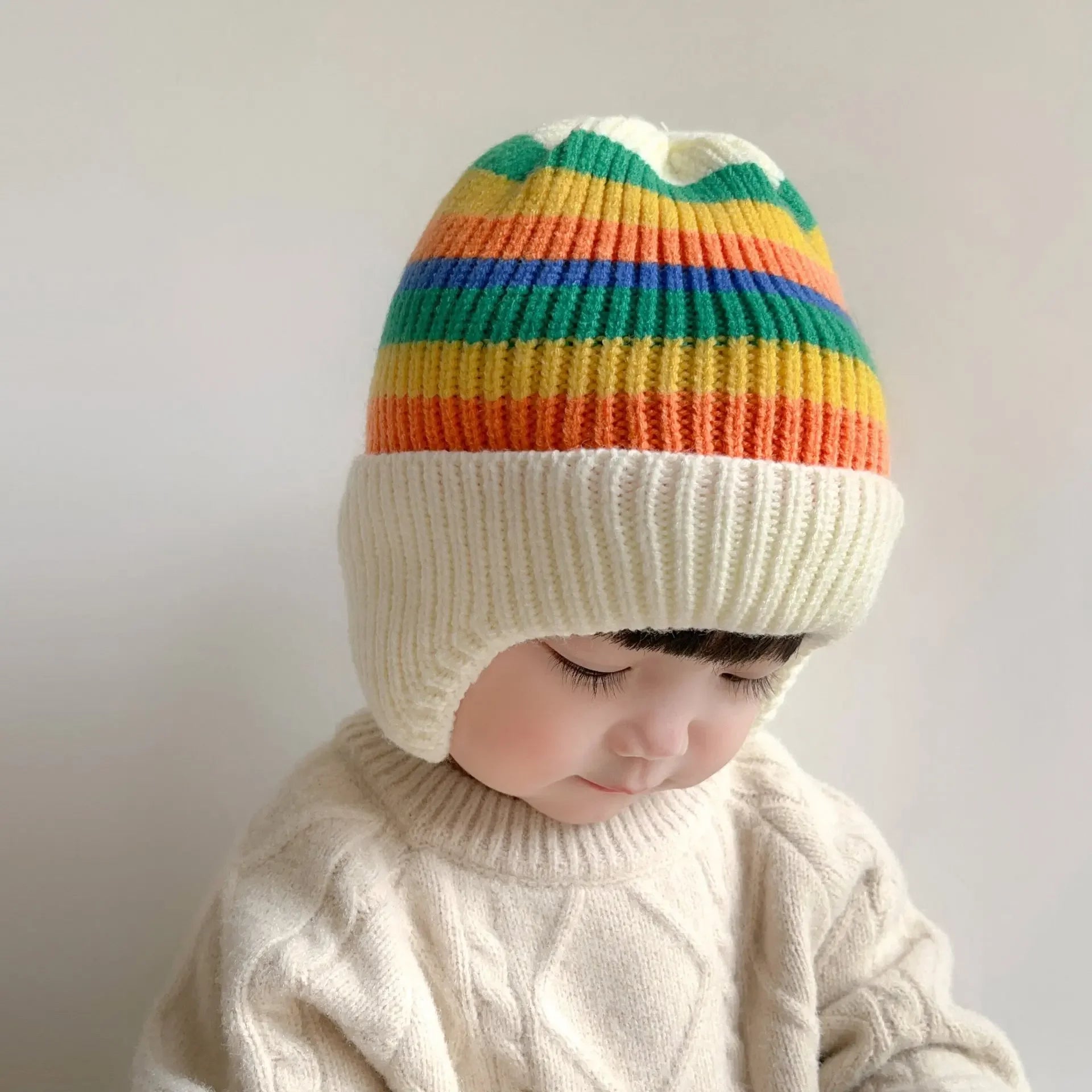 Warm Winter Knitted Baby Hat – Soft & Cozy Unisex Accessory - Kid Zone