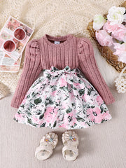 Baby Girl Spring Clothes – New Floral Spring Dress - Kid Zone