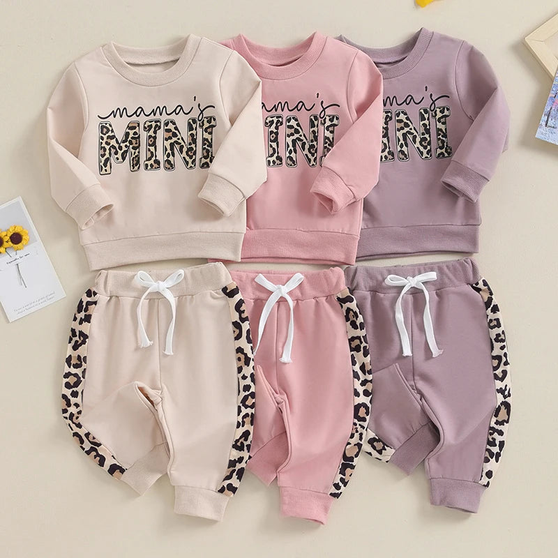 Baby Girl Fall Clothes – Long-Sleeve Pullover & Suspender Pants Set - Kid Zone