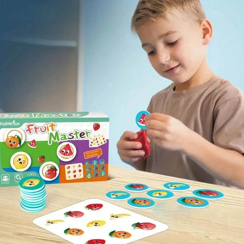 Fruit Master Card Game – Fast-Paced Family Challenge - Kid Zone