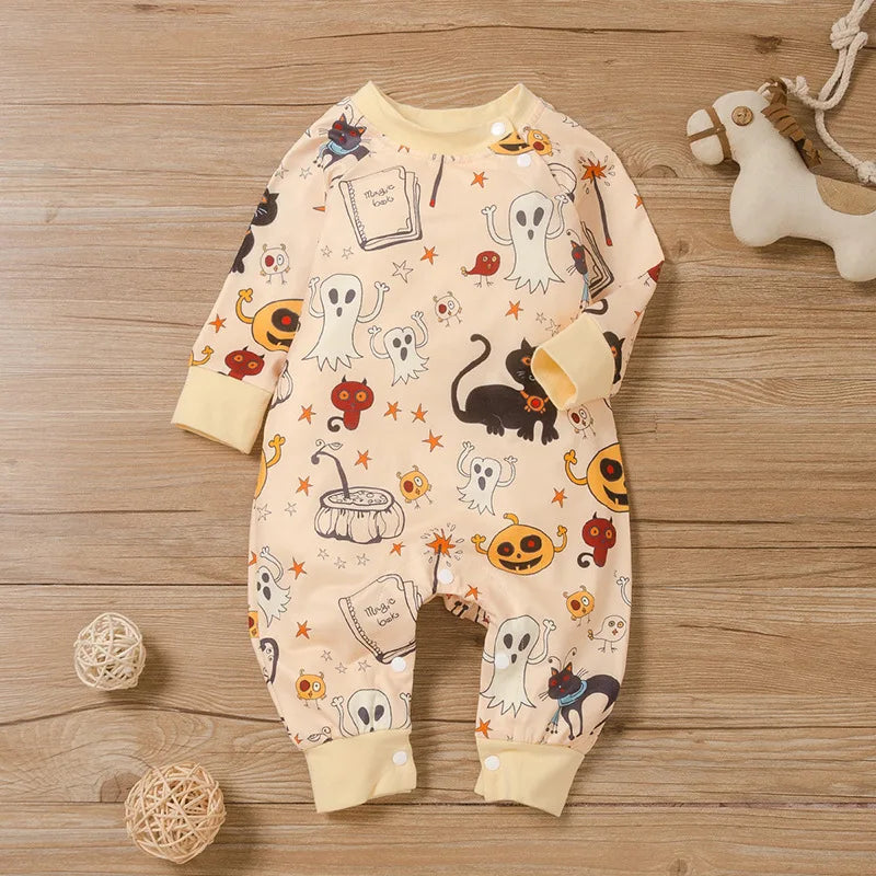 Newborn Fall Clothes – Soft & Cozy Autumn Baby Bodysuit “Happy Days” - Kid Zone