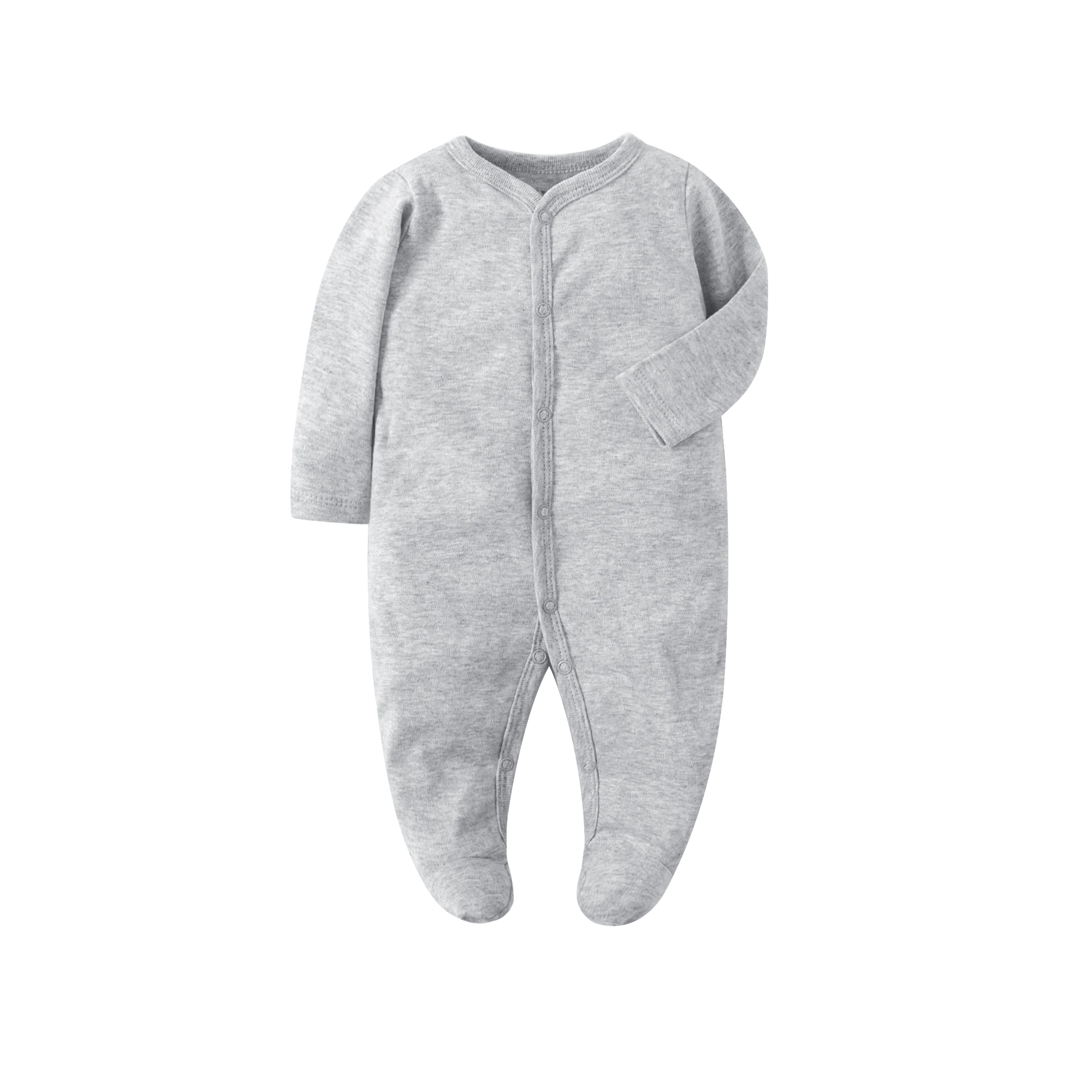 Wubby Sleep – Long Zipper Newborn Cotton Pajama | Soft Newborn Sleepwear - Kid Zone