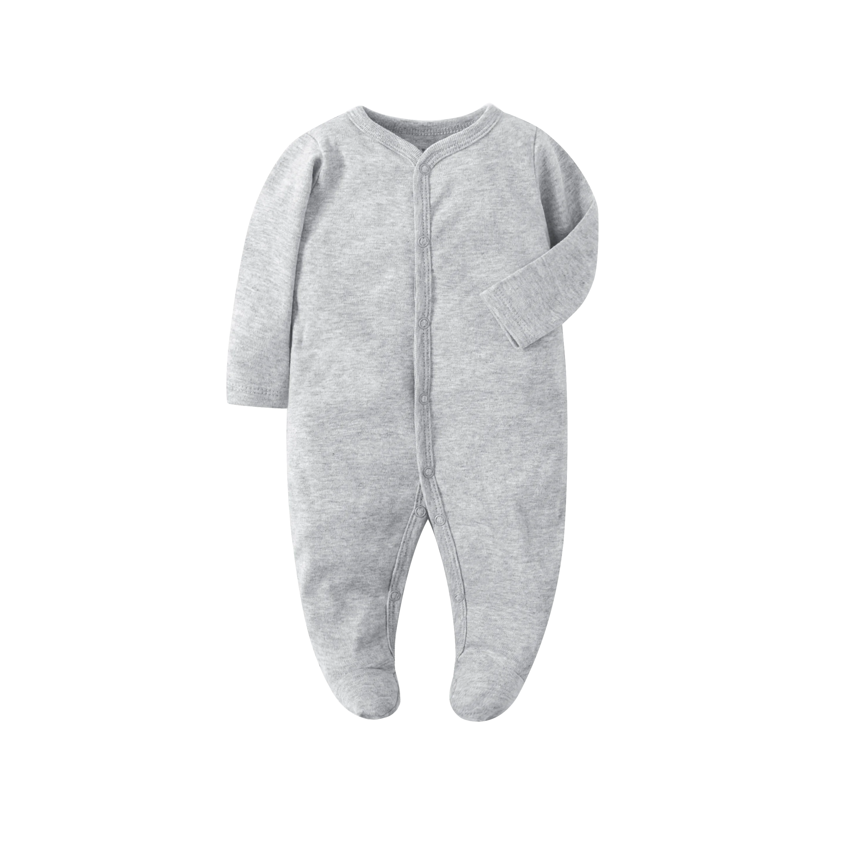 Wubby Sleep – Long Zipper Newborn Cotton Pajama | Soft Newborn Sleepwear - Kid Zone