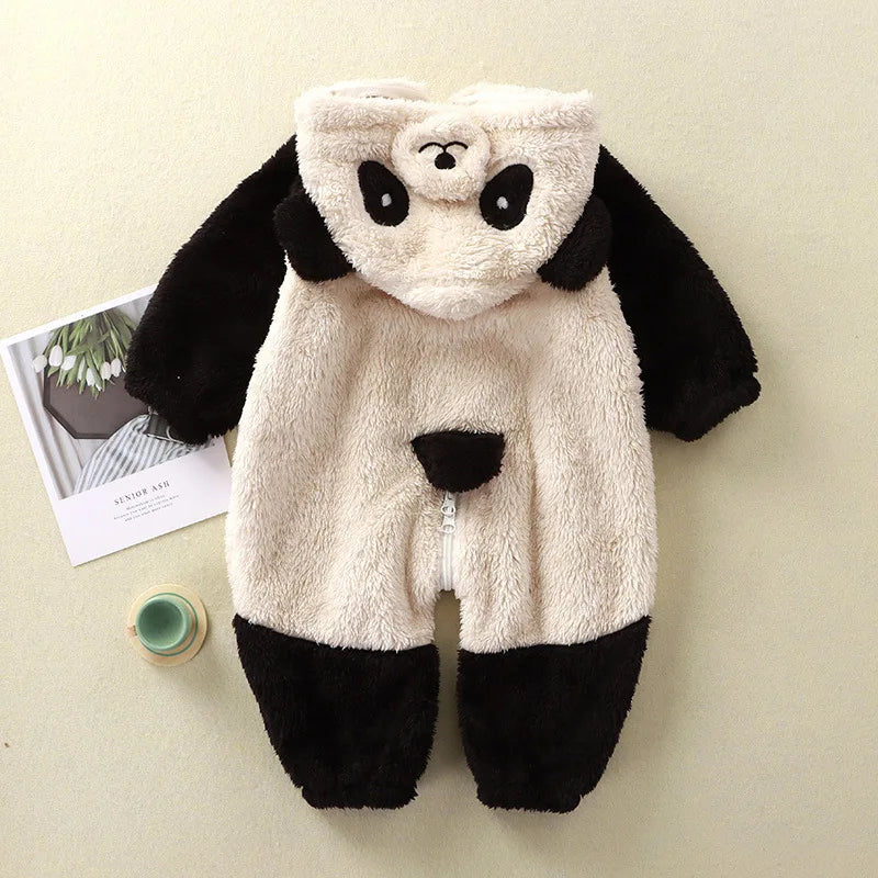 Cute Newborn Clothes – Cozy Panda Baby Bodysuit “Cozy Bear” - Kid Zone
