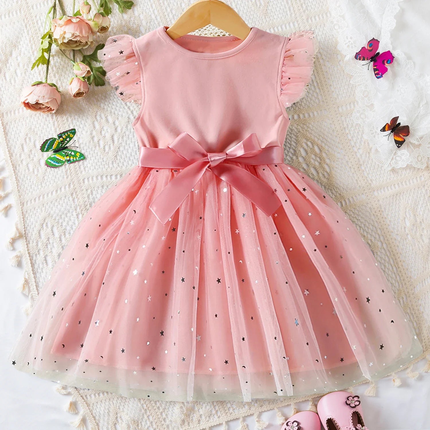 Cute Baby Girl Clothes – Layered Casual Dress - Kid Zone