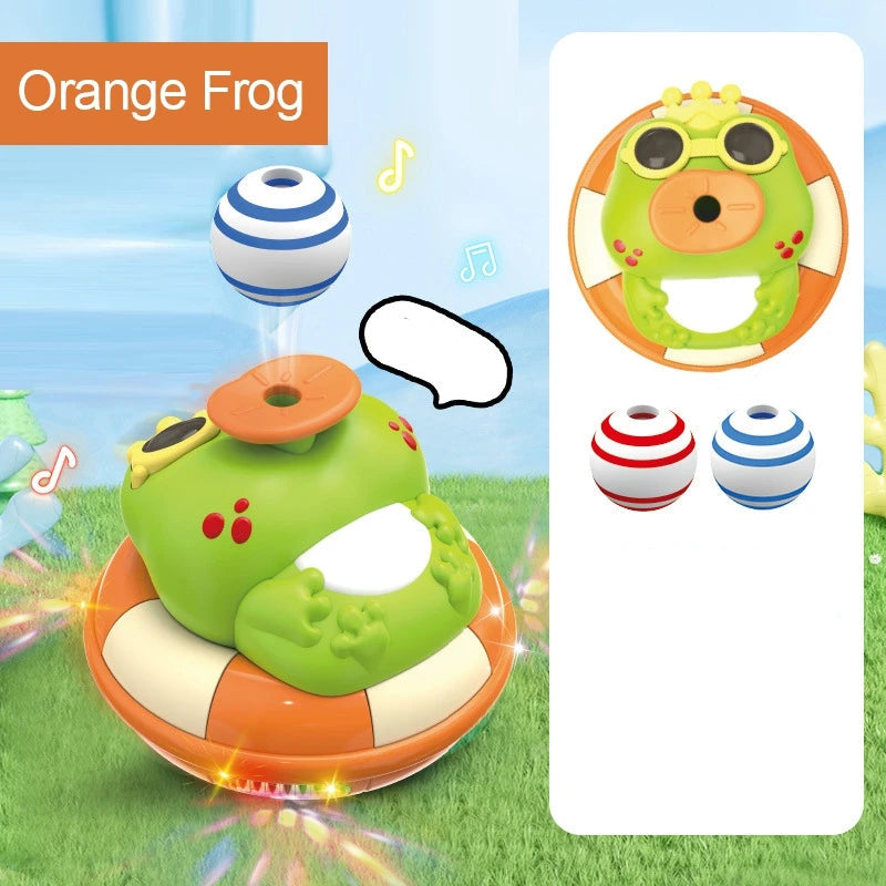 Interactive Floating Animal Ball – Musical LED Obstacle-Avoiding Educational Toy for Kids - Kid Zone