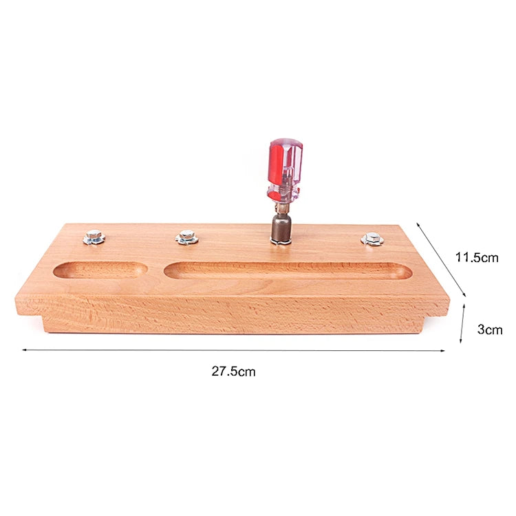 Montessori Wooden Nuts & Bolts Fine Motor Skill Tool | Montessori Educational Toys - Kid Zone