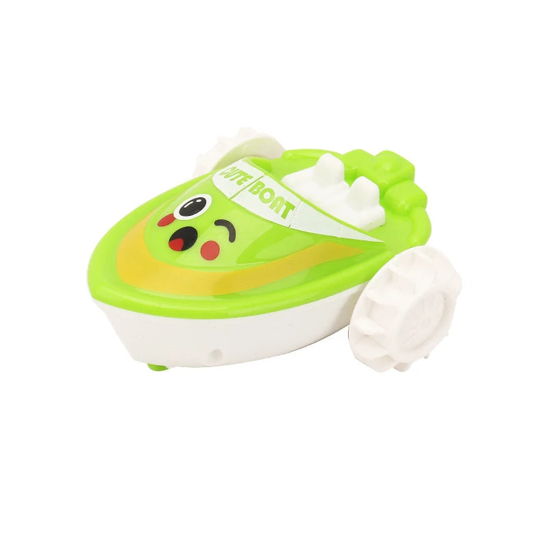 High-Speed RC Mini Racing Boat with LED Lights – Wireless Remote Control Water Toy - Kid Zone