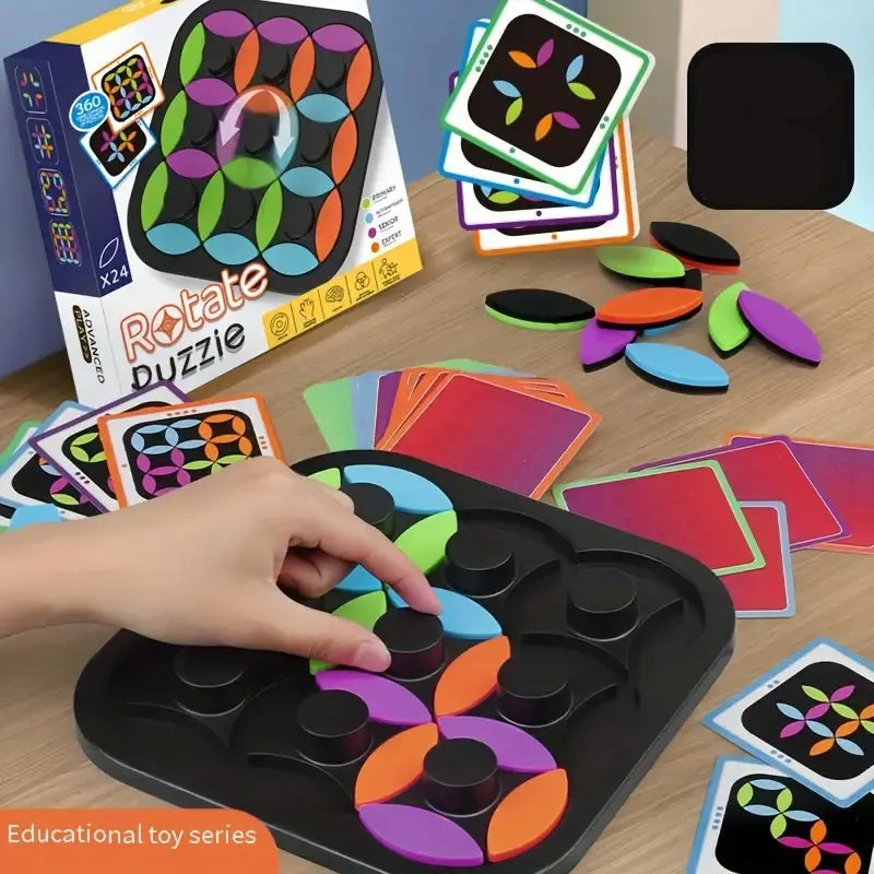 Rotating Leaf Puzzle – Colorful Logic Challenge Game for Kids - Kid Zone