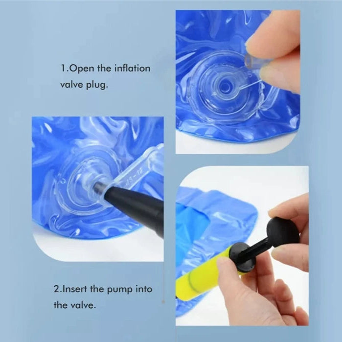 Magnetic Duck Fishing Game – Inflatable Water Play Set for Kids - Kid Zone