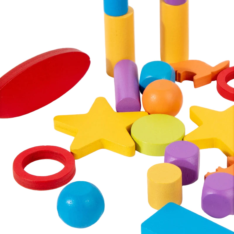 Wooden Balance & Speed Challenge Game – Chopstick Coordination Race - Kid Zone