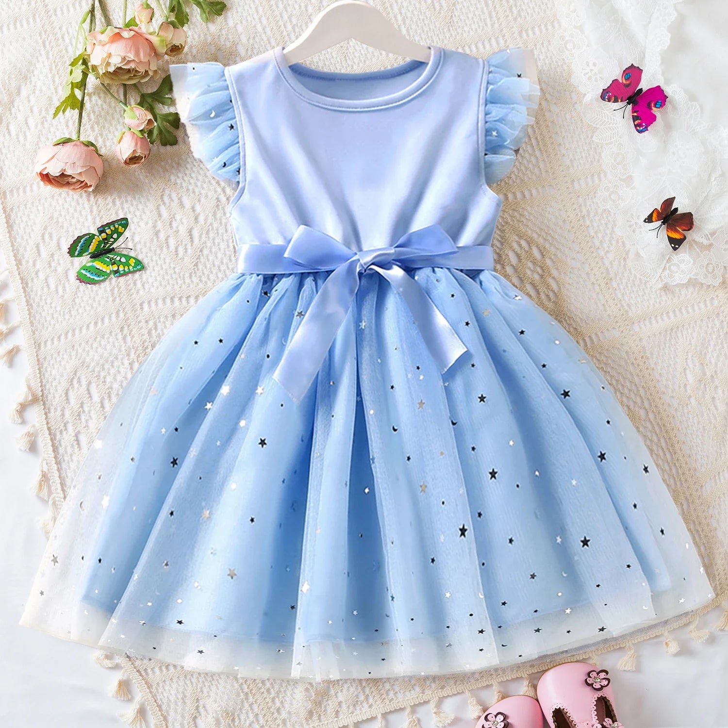 Cute Baby Girl Clothes – Layered Casual Dress - Kid Zone