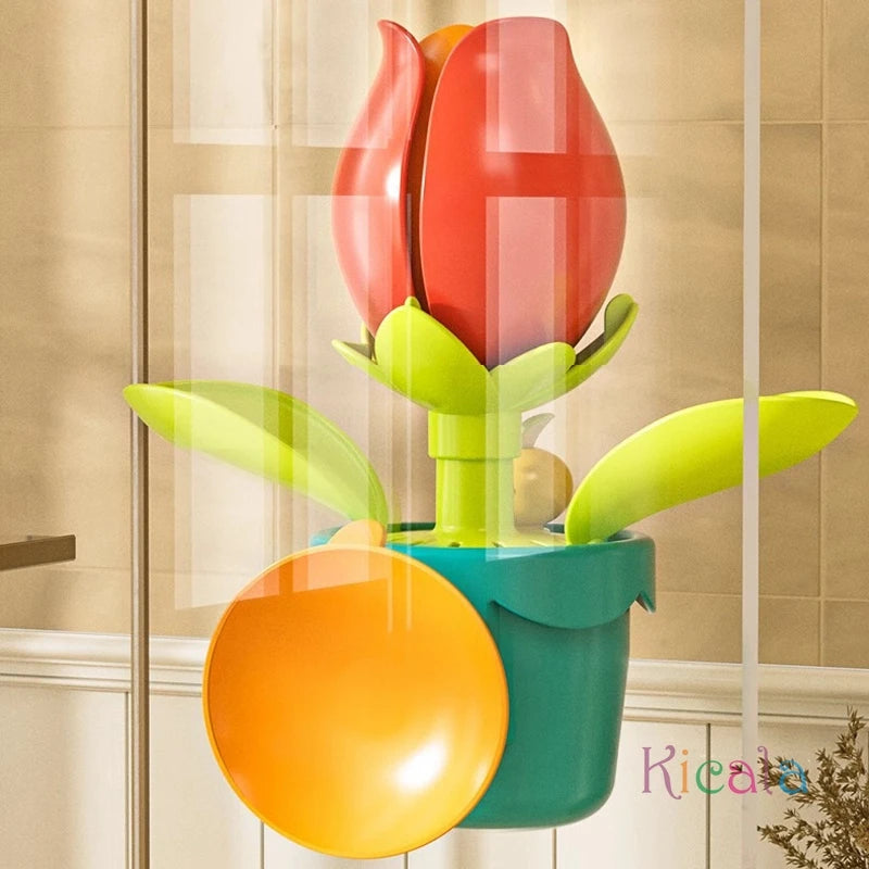 Flower Splash Bath Toy – Interactive Water-Spray Fun for Babies & Kids - Kid Zone