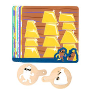 Kids Educational Story Cards – Police & Thief Adventure Puzzle Game - Kid Zone