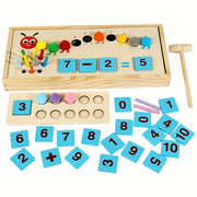 Mental Math Learning Set – Colorful Number Blocks for Addition & Subtraction - Kid Zone