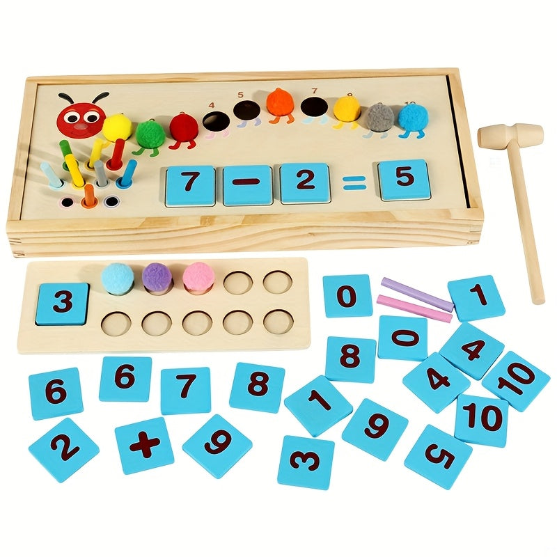 Mental Math Learning Set – Colorful Number Blocks for Addition & Subtraction - Kid Zone