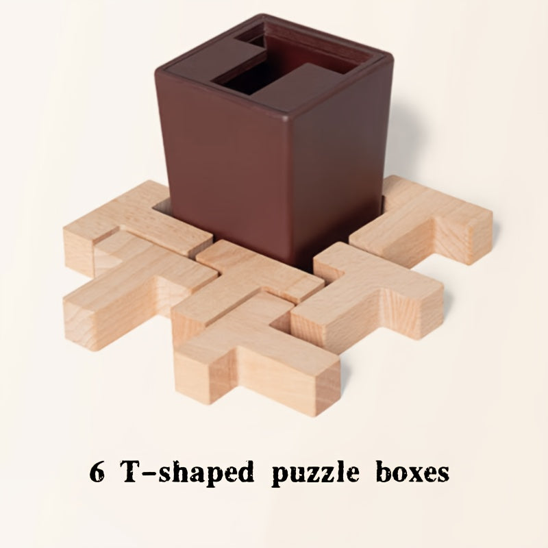 3D Wooden Puzzle Blocks for Kids – STEM Learning Toy for Creative Thinking - Kid Zone