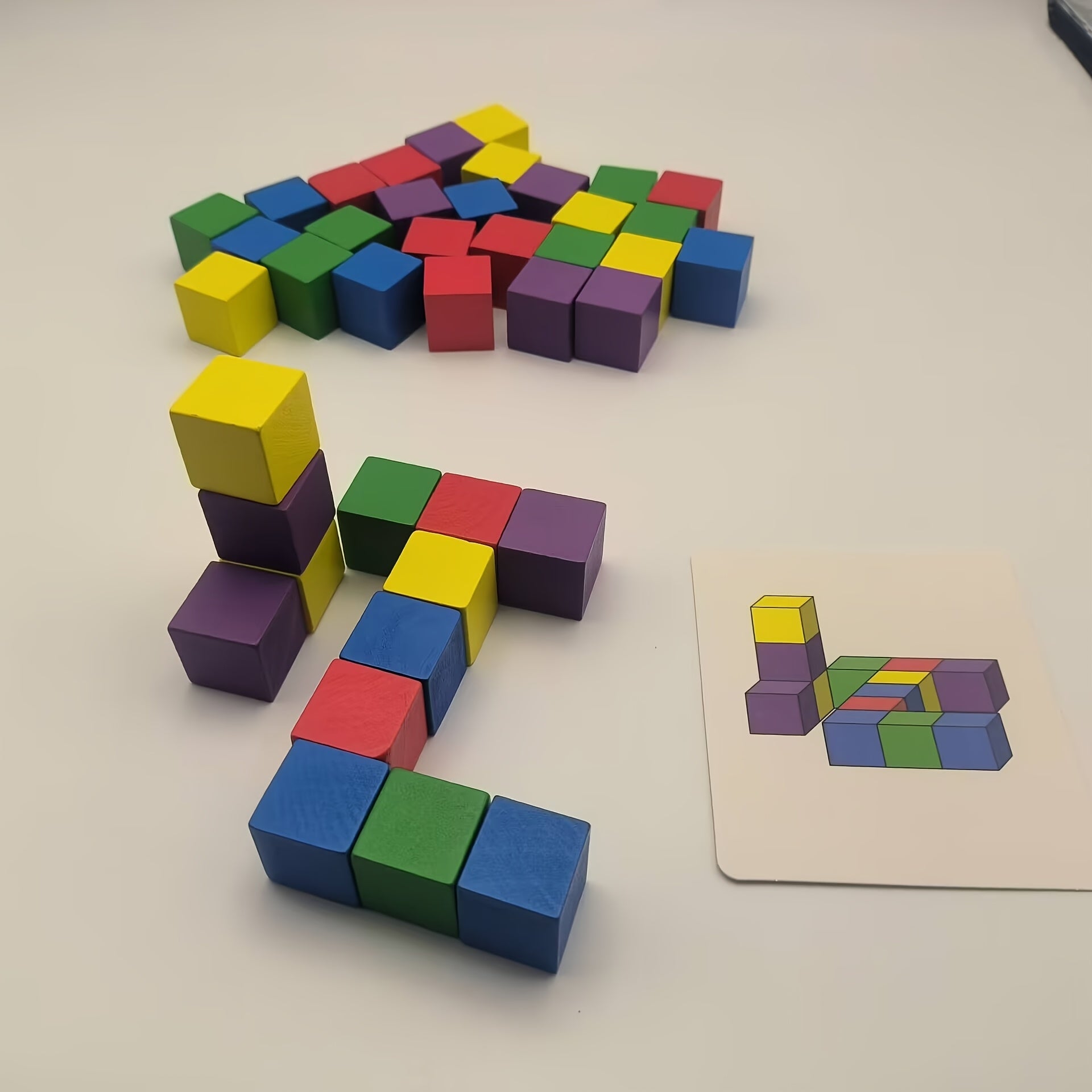 Interactive Wooden Block Game – Fast-Paced Shape Challenge for Kids & Families - Kid Zone