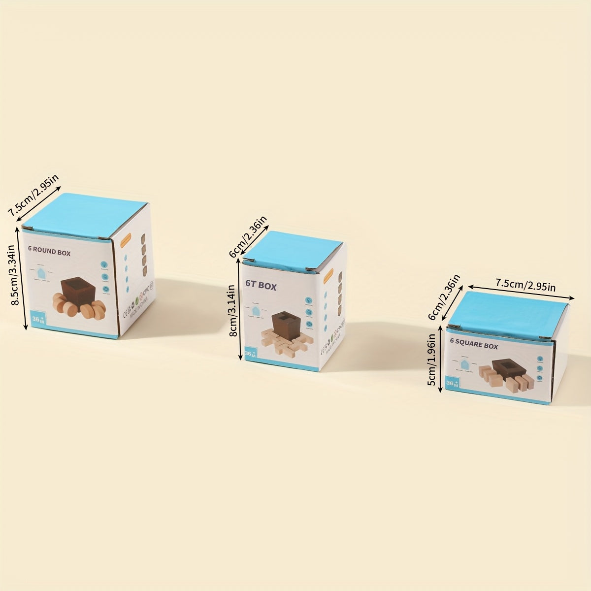 3D Wooden Puzzle Blocks for Kids – STEM Learning Toy for Creative Thinking - Kid Zone